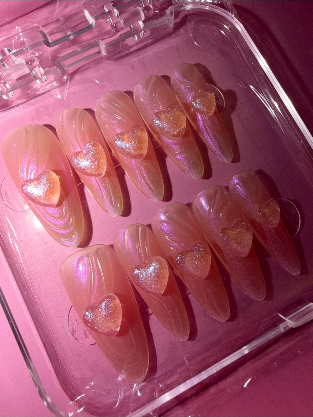 💗🫧dreamy press on nails set🫧💗
